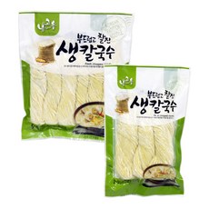 부드럽고 찰진 생칼국수, 찰진칼국수 1Kg 3개, 3개, 1kg