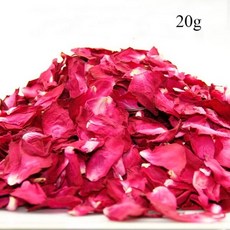 50100g 2022 신선한 장미자연 말린 장미 꽃잎 목욕 드라이 플라워 꽃잎 스파 화이트닝 워 아로마 테라피 목욕 공급, 20g