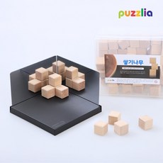 [EDX 공식판매처] 도형대칭만들기(2.5cm 비치목쌓기나무 100 보관함)
