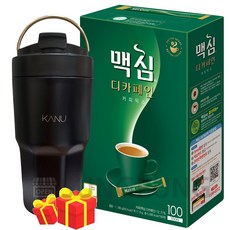 맥심 디카페인 커피믹스 100T + 올데이텀블러 증정