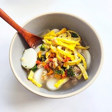 [담무] 강아지 떡국 밀키트(1~3견분) 애견 수제간식 보양식 영양식 노령견 명절 생일 설날, 단품