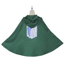 공룡마켓 조사병단담요 코스프레 망토 조사병단 리바이 진격의거인, 1개, S 아미 그린