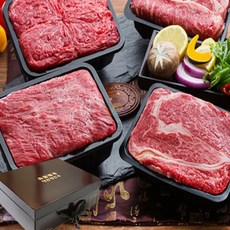 설날 명절 대관령한우 소고기선물세트 럭셔리 2호 (1.6KG) 어르신 명절선물포장 신정선물 거래처선물 회사연말선물 선생님선물