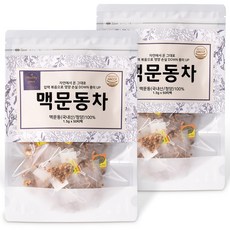 건강울림 청양 맥문동차 삼각티백