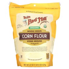 Bob's Red Mill Organic Corn Flour Whole Grain 22oz 624g