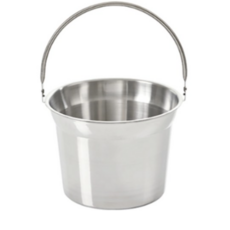 키벤트 스텐 버켓, 17cm, 0 실버, 4개