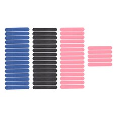 Zeyuan 미니 네일 파일 양면 샌딩 버퍼 폴란드어 매니큐어 도구 50Pcs / 세트, 1개, 멀티 컬러