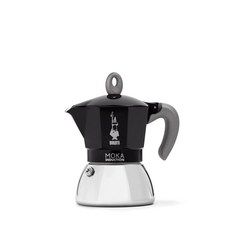 Bialetti 모카 인덕션 모카 포트 4 컵 에스프레소 5.7 Oz 레드