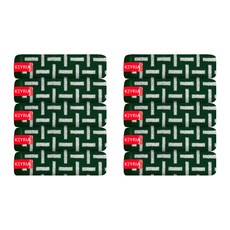 키리아타올 코마사 40수 호텔 수건 홈쇼핑, 그린 엣지, 10장