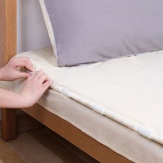 침대 시트 매트 고정 클립 12P 밀림방지, 랜덤