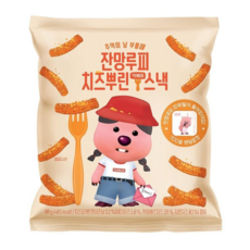 잔망루피 치즈뿌린 떡볶이 스낵, 1개, 80g