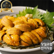 100% 국내산 당일조업 당일작업 성게알, 1개, 성게알 100g 2개