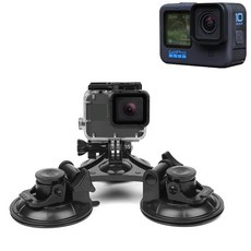 톡톡마켓 고프로10 호환 차량 유리 흡착 석션컵 마운트 GOPRO10, 진영유통 본상품선택, 상세페이지 참조