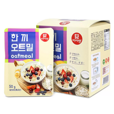 코스트코 MIRANG 미이랑 한끼 오트밀 500g x 6개 50g 10봉