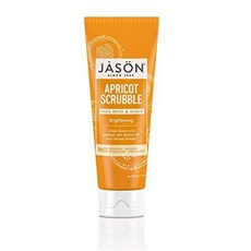 JASON Brightening Apricot Scrubble Face Wash Scrub 4 Ounce Bottle, One Color_One Size, One Color_One Size, 상세 설명 참조0