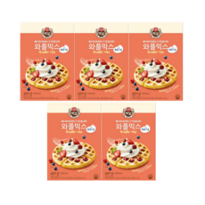 백설 와플믹스, 450g, 5개