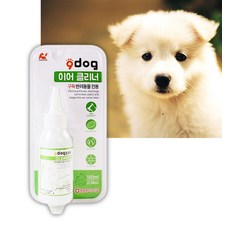 강아지 귓병약 귀염증약 강아지 외이염 가려움증 귀청소, 1개, 100ml