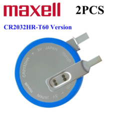 고온 저항 자동차 타이어 압력 배터리 CR2032HR 3V 2개, 01 CR2032HR-T60-2pcs