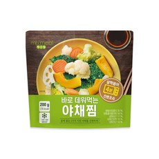 [믹스밀] 바로 데워먹는 야채찜 200g (소스25g 증정), 3개