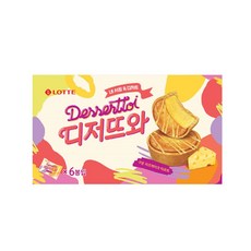 디저뜨와 구운치즈케이크 타르트 6봉입, 1