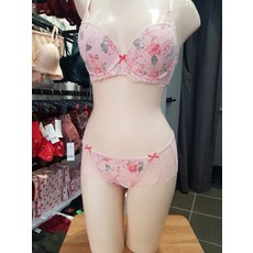 예스 flower shower브래지어+ 레이스헴팬티 YSWPW206-SET