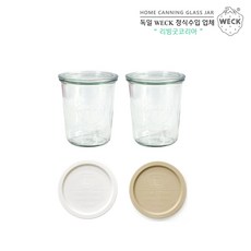 기본형 580ml(No.742)PE 뚜껑 2개 세트, 기본+밀크1그린레이1