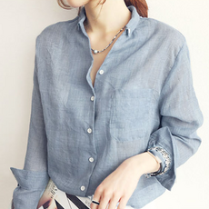 여성린넨셔츠 TOP01