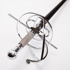 레이피어 기사검 소품 귀족 기사 중세시대 가검 메탈