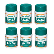 Himalaya Liv.52 Pack of 6 (600 tablets), 100정, 6개