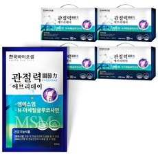 한국바이오셀 관절력 에브리데이 30p, 1950ml, 4개