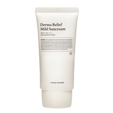 포레덤 더마 릴리프 마일드 무향 무기자차 선크림 SPF50+ PA++++, 50ml, 1개