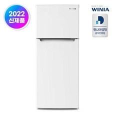 [위니아] 공식인증점 냉장고 155L 심플 실속 화이트 EWRB155EEMWWO(A)