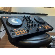 음향믹싱기 휴대용 디제잉패드 DJ 클럽 나이트 파티, DDJFLX4+iskD5마이크+DJ가방