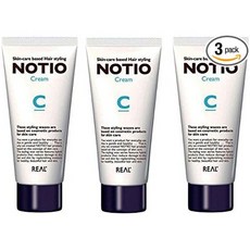 일본직발송 6. 【3개 세트】NOTIO CREAM 노티오 크림 (헤어 스타일링·핸드 크림) 90 G B071JJPT3R, One Size, 90g, 3개