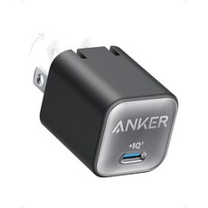 Anker 511 충전기 Nano3 30W, 팬텀 블랙, 블랙