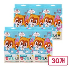 롯데월드 어드벤처 영유아 열냉각시트 6매입 국산 쿨링패치 무배, 30개