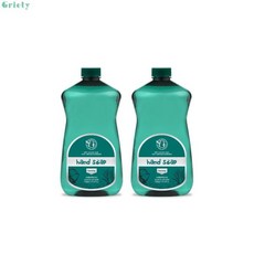 은나노스텝 핸드워시 1100ml x 2 리필 피부무자극 손세정제 GMP, 2개, 1개