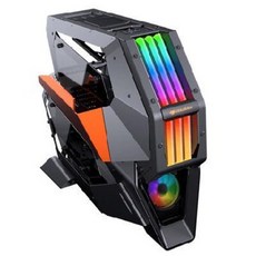 수냉식케이스 골가 정복자 2세대 풀탑 케이스 CONQUER2 ATX 메인보드/360수냉/트리플라이트 소켓, 01 정복자 2대 표준판
