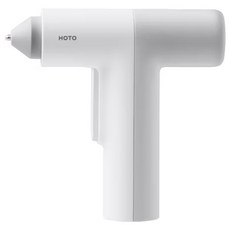 HOTO 小猴 二代鋰電膠槍, 白色, 2900mAh, 膠棒 x40, USB-C, 1個