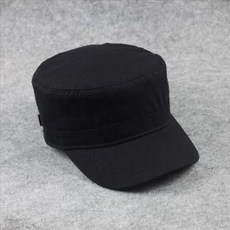 [무료배송]군모 솔리드 군모 봉구 평챙 모자 남모 미판 계단 해군모 패션 파워풀 클래식 남모
