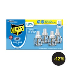 에프킬라 스마트 리퀴드 무향 리필 45일, 33ml, 4개