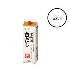 야마끼 시로다시 업소용 종이팩, 2개, 1.8L