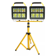  금동상사 LED 충전식 야외 랜턴 조명등 야간 작업등 투광기 180W 수량 거치대 옵션, 2세트, 투광기본체 1개+거치대1개 