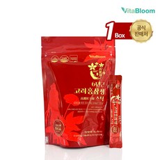 기타 비타블룸 6년근 고려홍삼정 스틱 건강기능식품 10g x 15포 1개