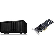 Synology Synology 8 Bay NAS Diskstation (Diskless) (DS1819+) Bundle wi, 상세내용참조