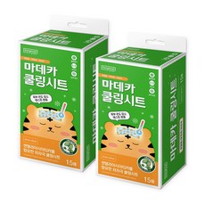 마데카 쿨링시트, 15개입, 2개