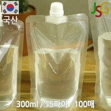 제이에스지 스파우트 파우치 300ml 100매