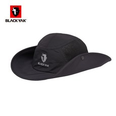 타프스크린 BLACKYAK/BLACKYAK남자모자 차양모자 여름시즌 벙거지모자 실외 방수 헌팅캡 MEM909, C02-블랙