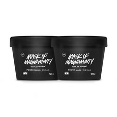 [러쉬][공식] 마스크 오브 매그너민티 125g *2 - 페이스 앤 보디 마스크 (워시오프 팩)