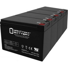 APC ES500 ES550 LS500 RBC24 팩을 대체하는 12V 10AH SLA 배터리
